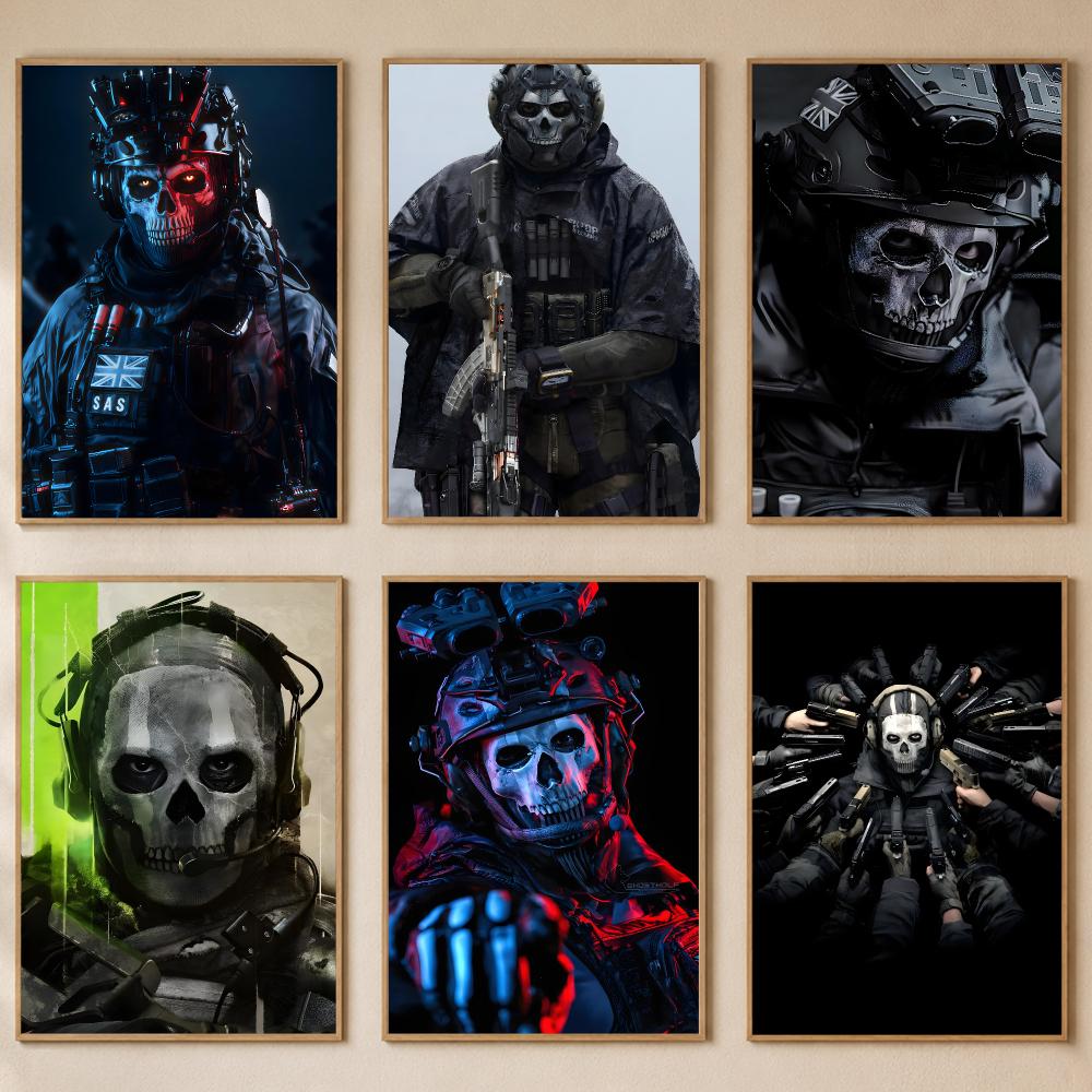 Pc Gaming Quotes - โปสเตอร์ Call of Duty Simon Ghost