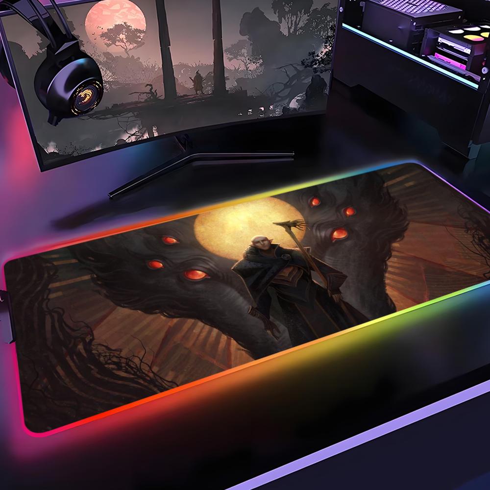 Rgb Mousepad - แผ่นรองเมาส์ Dragon Age The Veilguard RGB