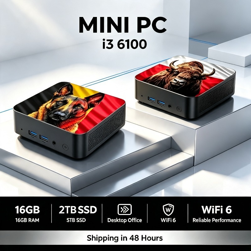 Pc Gaming I3 - มินิพีซีรุ่นใหม่ปี 2026 Intel Core i3 6100
