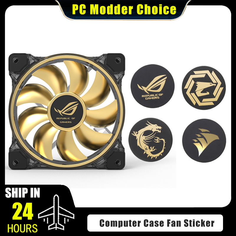 Pc Gaming Quotes - พัดลมคอมพิวเตอร์สติกเกอร์โลโก้, ROG MSI AORUS Corsair ป้าย