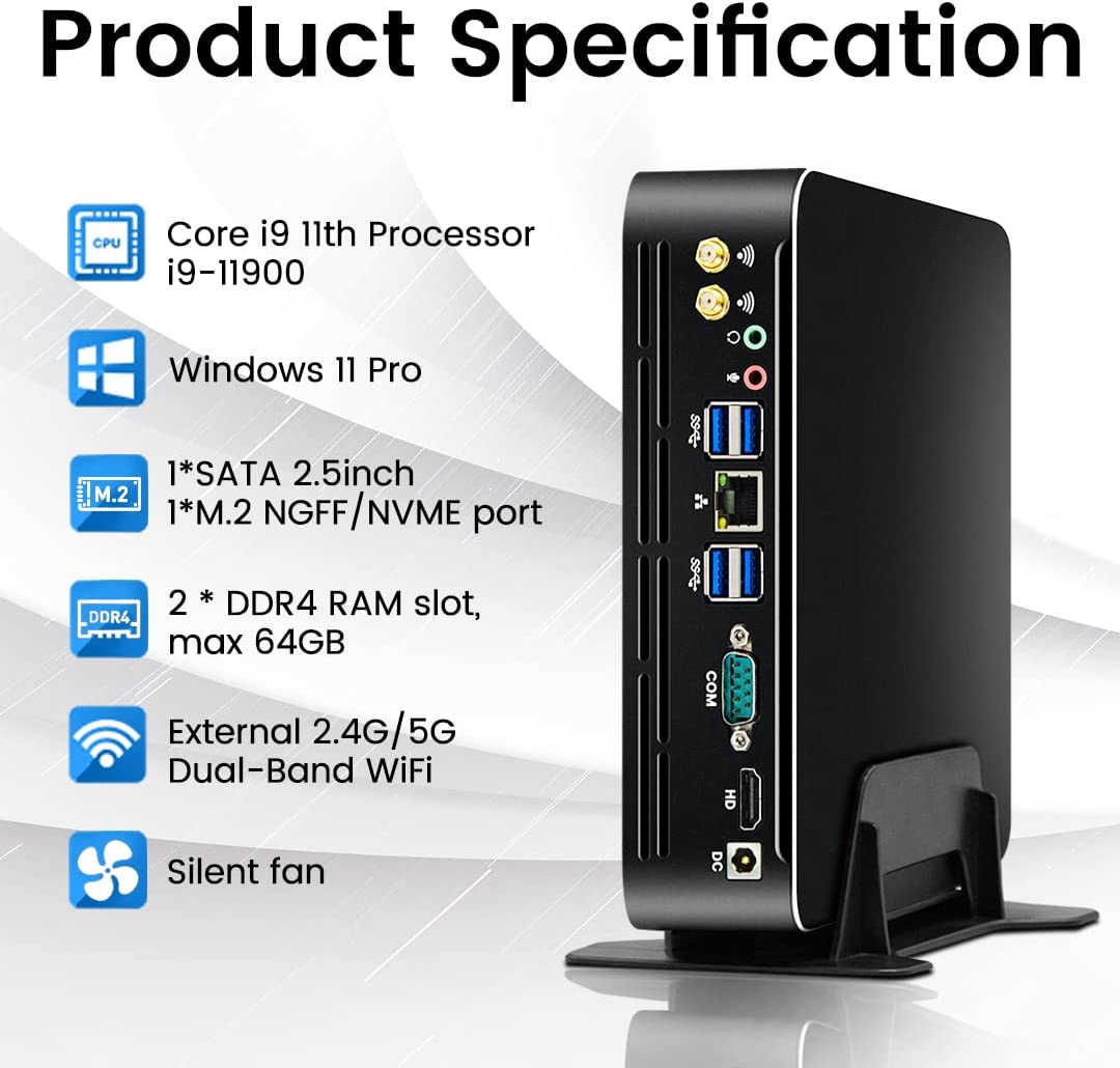 Pc Gaming Intel Core I5 - Partaker มินิพีซี Intel Gen 11 ระบบปฏิบัติการ