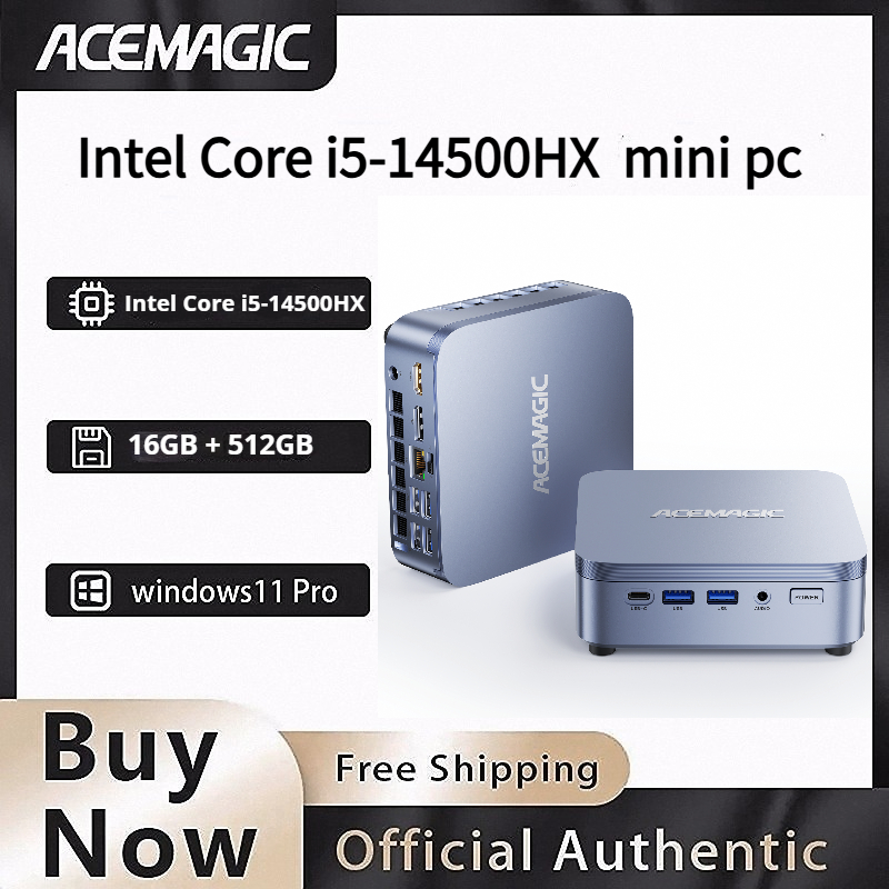 Pc Gaming Intel Core I5 - ACEMAGIC Intel Core I5-14500HX มินิพีซี 32GB