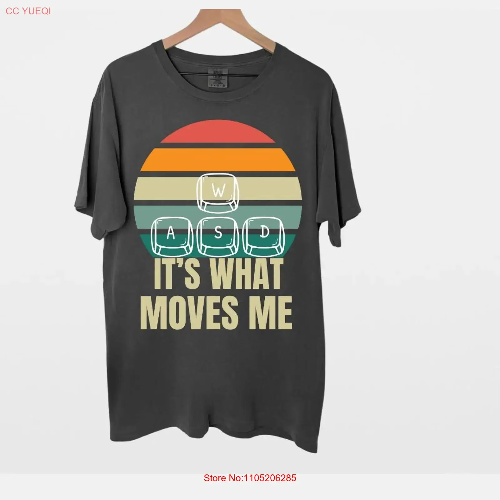 Pc Gaming Quotes - เสื้อยืดลาย WASD นี่คือสิ่งที่ทำให้ฉันตื่นเต้น ตลก ย้อนยุค สำหรับเกมเมอร์คอมพิวเตอร์