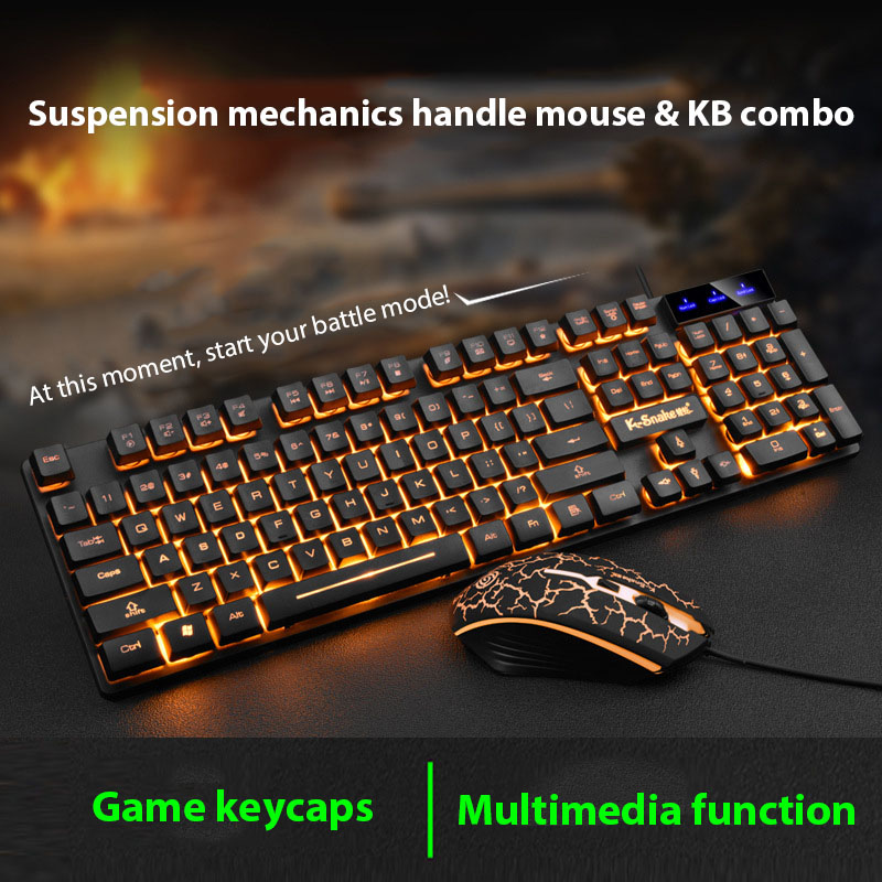 KM320 ชุดคีย์บอร์ดและเมาส์กันน - Pc Gaming Set บทวิจารณ์และราคา