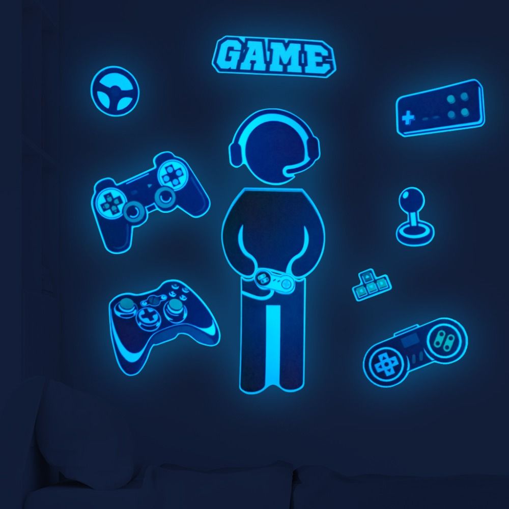 สติ๊กเกอร์ติดผนังเรืองแสงในที่ - Pc Gaming Quotes บทวิจารณ์และราคา