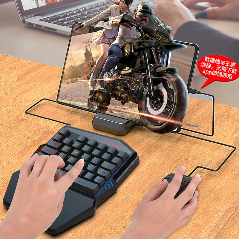 คีย์บอร์ดมือเดียว TF900 T-WOLF - Pc Gaming Set บทวิจารณ์และราคา