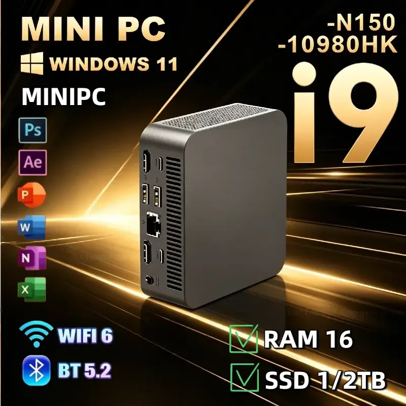 มินิพีซี Windows 11 Pro Intel  - Pc Gaming Ram 32Gb บทวิจารณ์และราคา