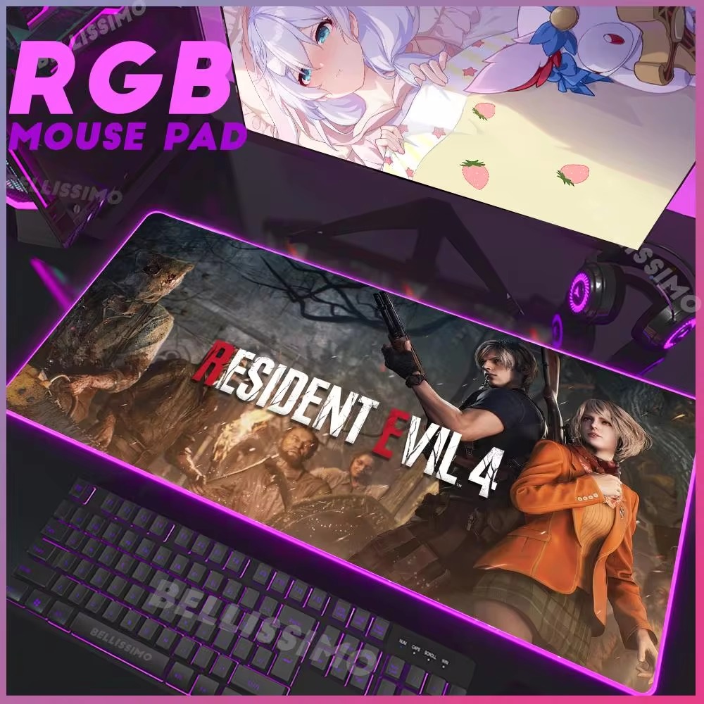 R_resident E_evil Serie RGB Ga - Rgb Mousepad บทวิจารณ์และราคา