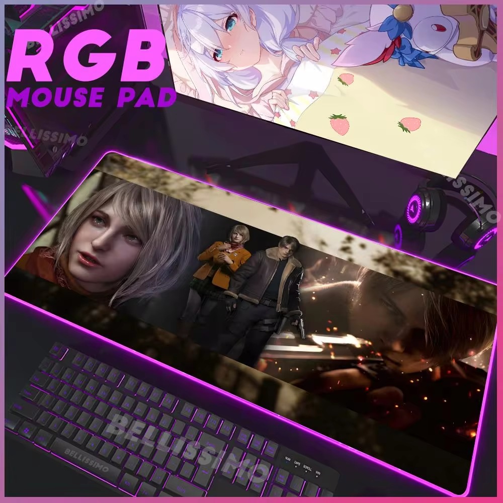 R_resident E_evil Serie RGB Ga - Rgb Mousepad บทวิจารณ์และราคา