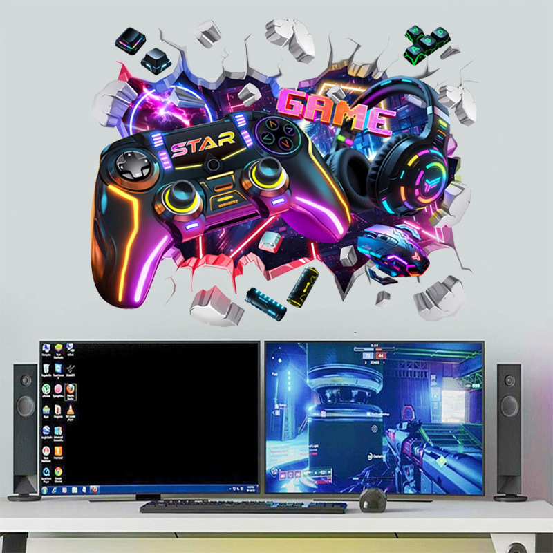 สติ๊กเกอร์ไวนิลลายกราฟฟิตี้ติด - Pc Gaming Quotes บทวิจารณ์และราคา