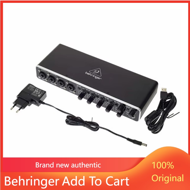 การ์ดเสียง Behringer UMC404HD  - Sound Card Usb บทวิจารณ์และราคา