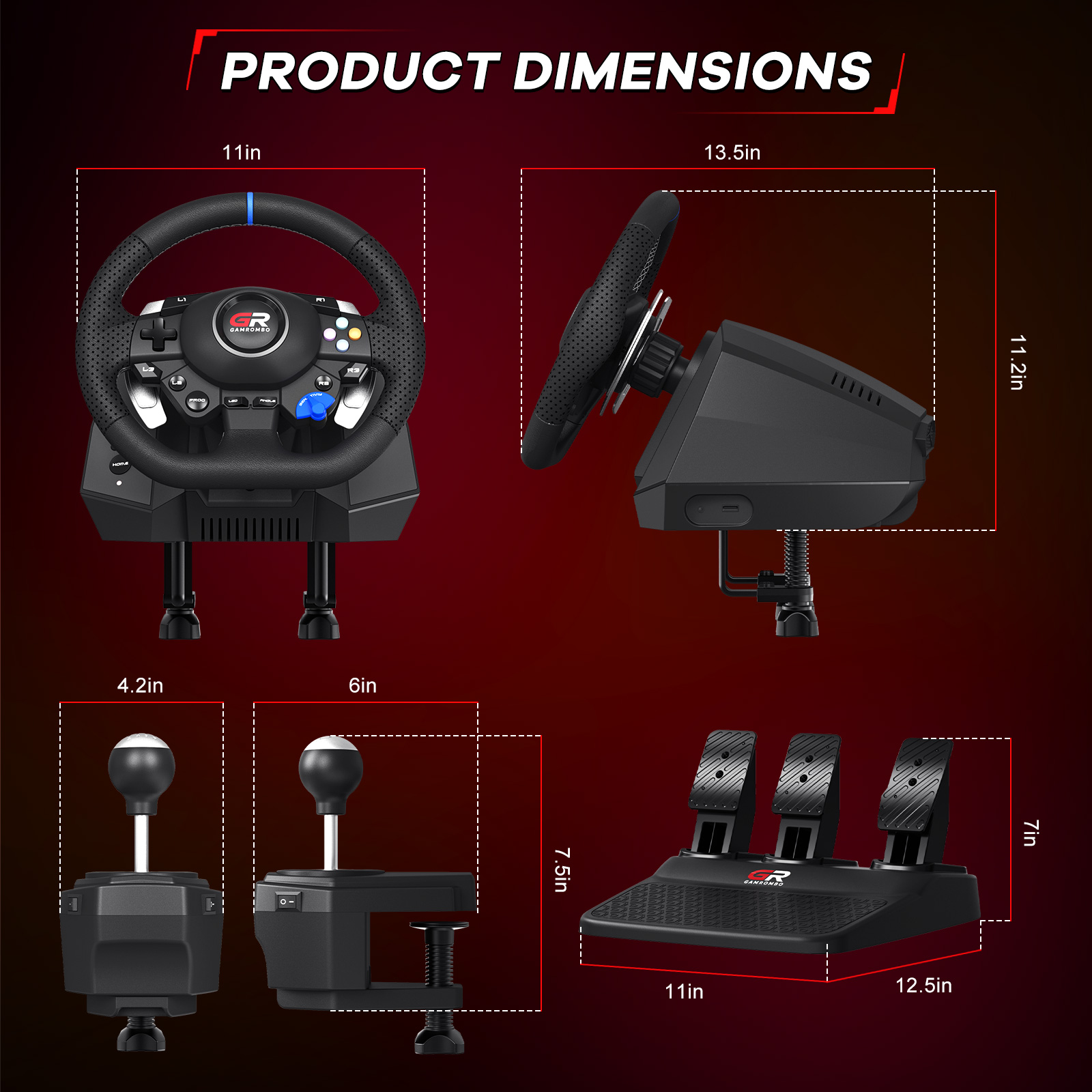 พวงมาลัยเกมมิ่ง F127 สำหรับ PS - Pc Gaming Set บทวิจารณ์และราคา