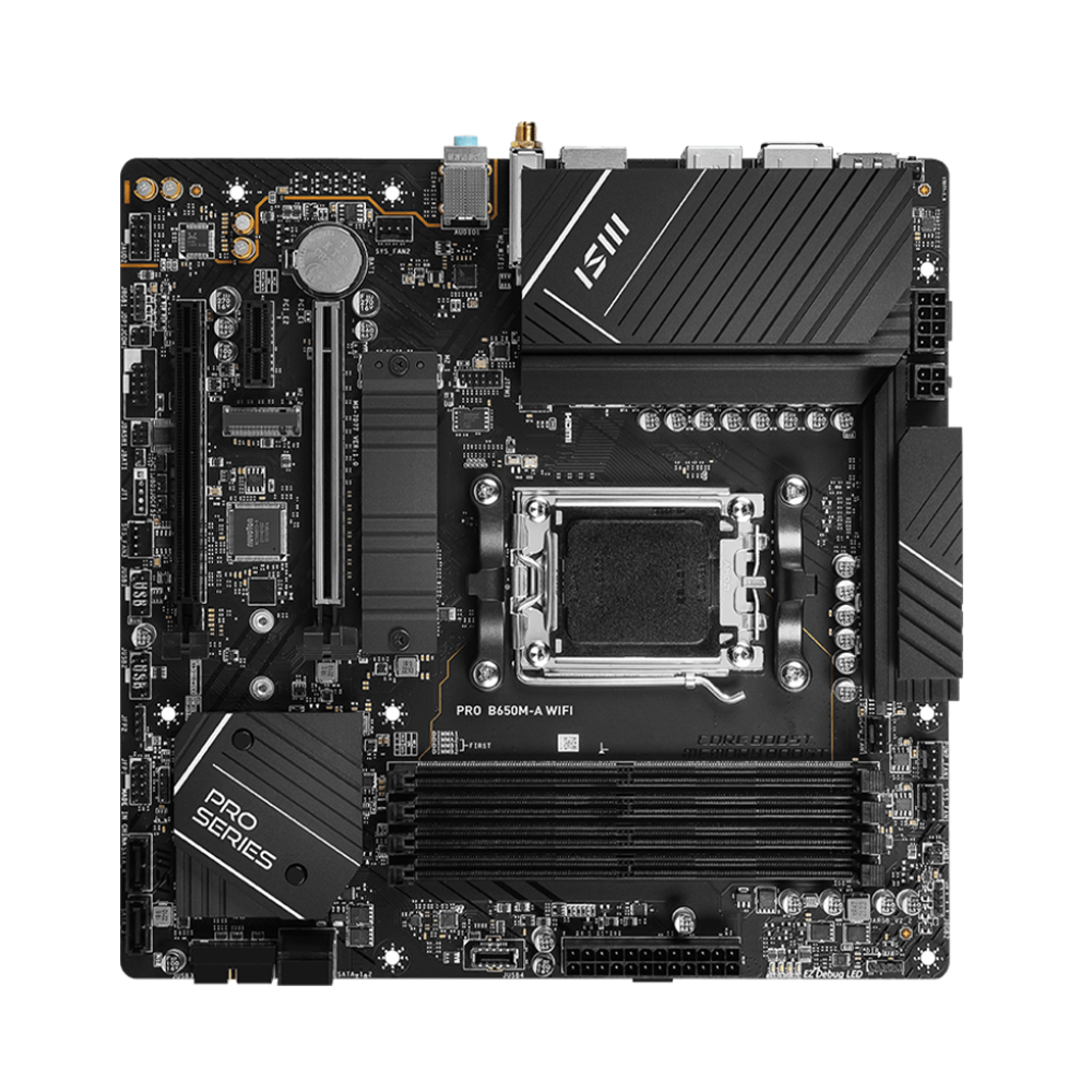 เมนบอร์ด MSI PRO B650M-A WIFI  - Pc Gaming Intel Core I5 บทวิจารณ์และราคา