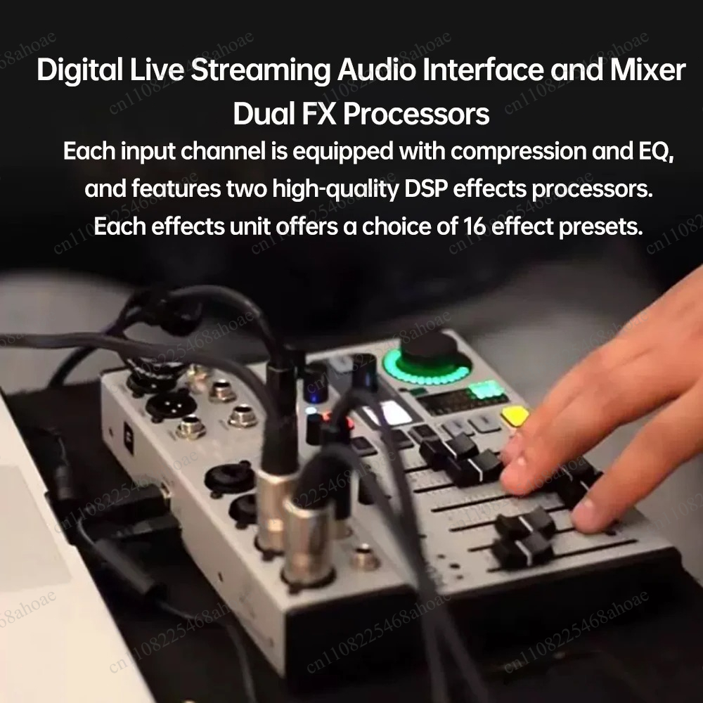 มิกเซอร์เสียงดิจิตอลแบบพกพา 8  - Sound Card Usb บทวิจารณ์และราคา