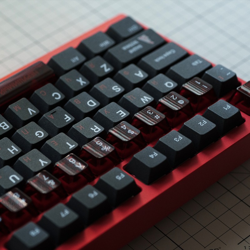 ชุดคีย์แคปธีมสีดำโซเวียต PBT P - Pc Gaming Set บทวิจารณ์และราคา