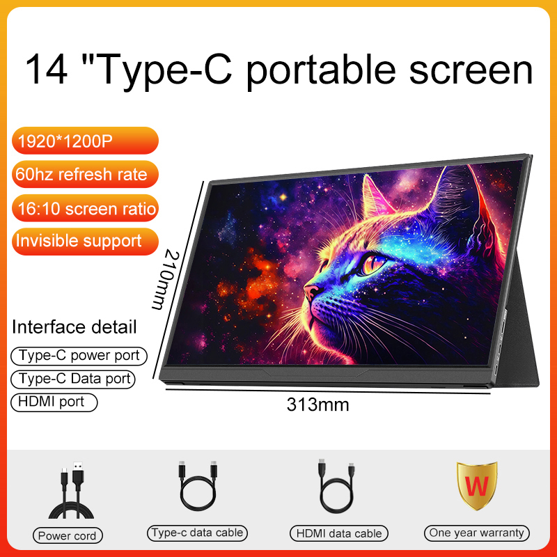 จอภาพพกพา LANLIPU ขนาด 14 นิ้ว - Pc Gaming Gigabyte บทวิจารณ์และราคา